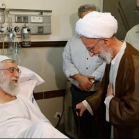 عيادة العلماء والشخصيات للإمام الخامنئي حفظه الله في المستشفى